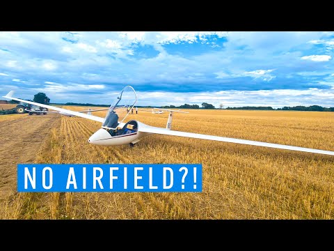 Glider Outlanding in Short Field | LS3 WL