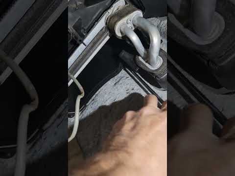 honda evaporator hidden bolt trick. Makes quick work of the screw and actually put it back....