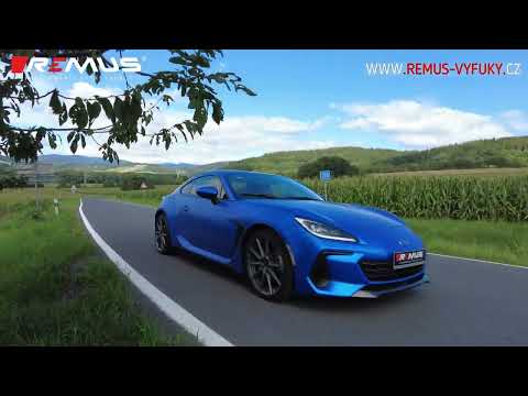 Subaru BRZ 2023 - REMUS GPF-back system - video č.1 #subarubrz #gr86