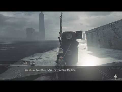 NieR Automata - Emil's Memories 5 - Flooded City (2B)