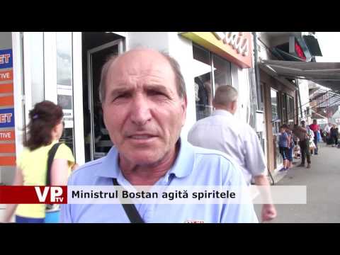 Ministrul Bostan agită spiritele