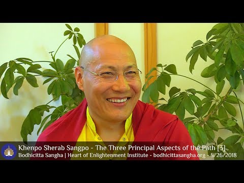 The Three Principal Aspects of the Path  [3]