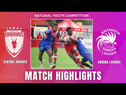 Central Dabaris vs Goroka Lahanis | National Youth Competition | Round 2