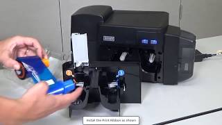 HID Fargo DTC1500 - How to Load Consumables