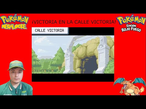 POKÉMON ROJO FUEGO MEGALOCKE Ep. 16. - ¡Victoria en la calle victoria!