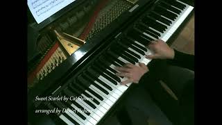 Cat Stevens - SWEET SCARLET from CATCH BULL AT FOUR (piano cover) by Daniel Fichera sheet music link