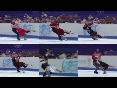 [HD] Top 6 "Argentine Tango" - 1998 Nagano Olympics - CD - Grishuk, Platov, Krylova, Anissina...