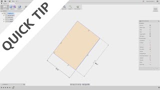 Quick Tip: Aligned Dimension