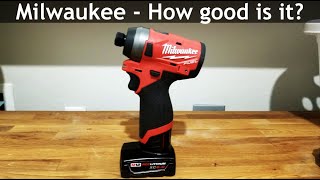Milwaukee M12 FUEL Review - Best Impact Driver for the Money?