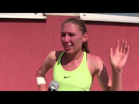 Jekatěrina Alexandrovová po výhře ve druhém kole na EMPIRE Slovak Open 2017