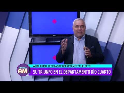 Ariel Grich: Su triunfo en el departamento Río Cuarto