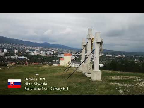 Nitra, Slovakia /// Panorama from Calvary Hill /// Vodo Travel