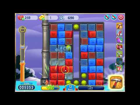 PET RESCUE SAGA LEVEL 6077 ~ No boosters