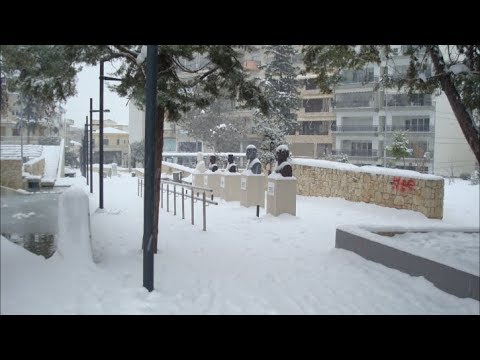 ΧΙΟΝΙΑ - ΤΟ ΚΙΛΚΙΣ ΝΤΥΜΕΝΟ ΣΤΑ ΛΕΥΚΑ  - ΙΑΝ 2019
