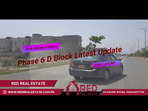 DHA Lahore Phase 6 D Block Latest Update May 1 2019