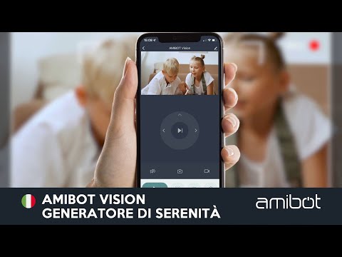 [IT] AMIBOT VISION - ROBOT ASPIRAPOLVERE TELECAMERA