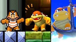 Evolution of Boom Boom in Mario Games (1988-2019)