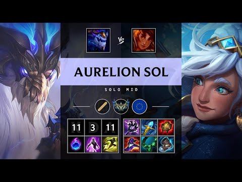 Aurelion Sol Mid vs Taliyah - EUW Challenger Patch 25.10