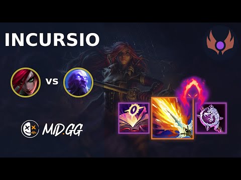 MID.GG: [ Incursio ] Katarina MID vs Ryze | OCE MASTER | LOL Season 2025