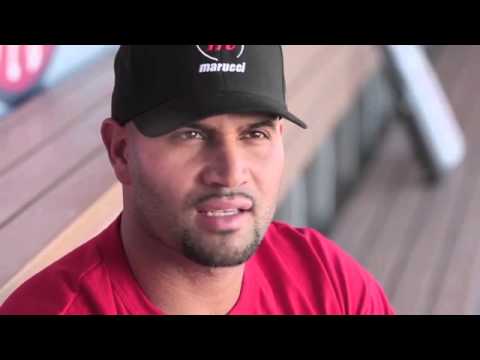 Albert Pujols Swings Marucci - Watch and Learn Why!