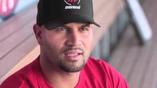 Albert Pujols Swings Marucci - Watch and Learn Why!
