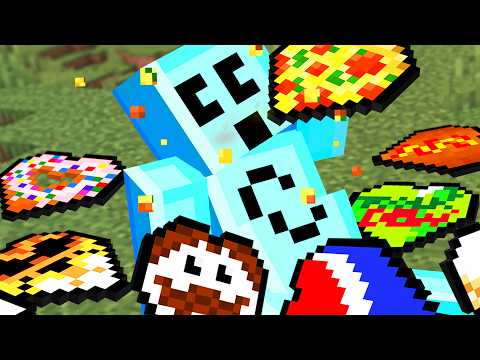 Craftee - Minecraft but there's Junk Food Hearts