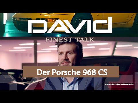 Why the Porsche 968 Clubsport? DAVID FINEST TALK #3 / Benjamin David - Commentary