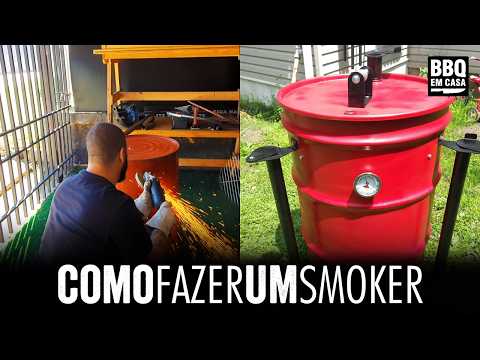 COMO FAZER UM SMOKER - PROJETO UDS - PARTE 3 DE 3