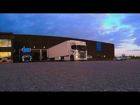 Denmark POV Farø Broerne Driving Scania R450