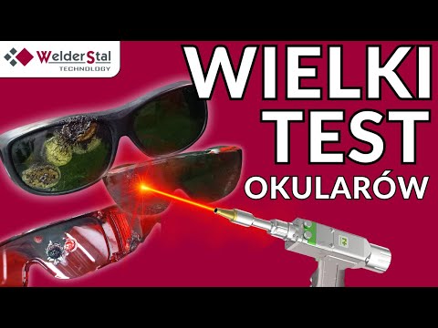 Wideo: test okularów ochronnych do spawania laserowego