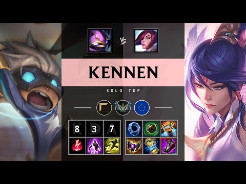 Kennen Top vs Fiora - EUW Challenger Patch 25.16