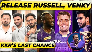 Download lagu RELEASING VENKY & RUSSELL LOGICAL CALL, WILL EMOTIONS TAKE OVER? WHAT WILL BE KKR’s DECISION mp3