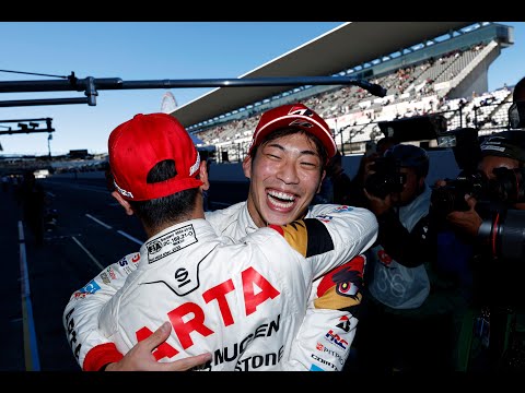スーパーGT 第5戦鈴鹿（鈴鹿サーキット）ARTAの決勝ハイライト動画