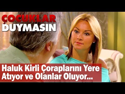 Haluk kirli çoraplarını yere atınca olanlar oluyor! - Çocuklar Duymasın