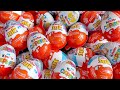 Yummy Kinder Surprise Egg Toy Opening Lot Of Kinder Joy Chocolate ASMR Unboxing Satisfying Viral