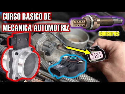 Curso basico de mecanica Automotriz Sensores Sintomas de fallas soluciones y como probarlos