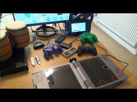 20 Controllers working on the Wii U...NES, GC, N64, Xbox, Joy-Con, etc.