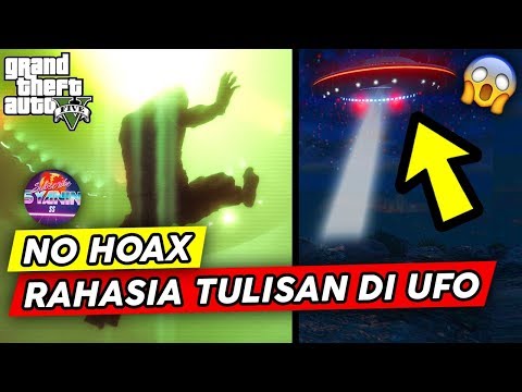 MEMBONGKAR MISTERI Isi & Tulisan di UFO yang Akhirnya TERUNGKAP di GTA 5 Rahasia Easter Egg Alien !!