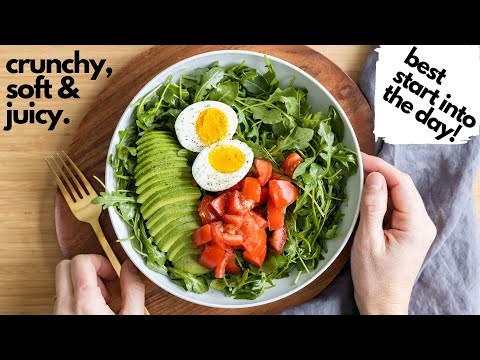 Quick & Easy Breakfast Salad To Start The Day Super Nourished