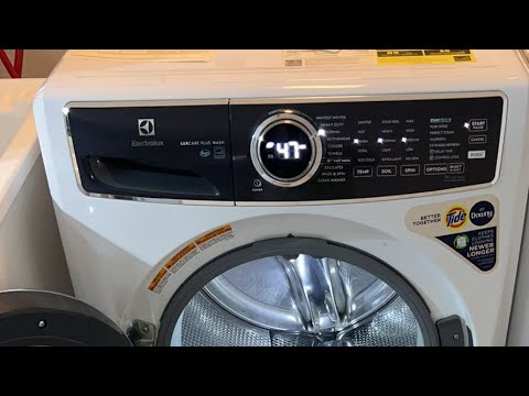 How to force Electrolux washer to drain