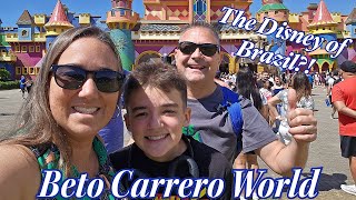 Beto Carrero World! South Americas Biggest Theme Park! Is It Worth It? Full Immersive Adventure!