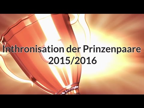 Festliche Inthronisation der Prinzenpaare 2015/2016