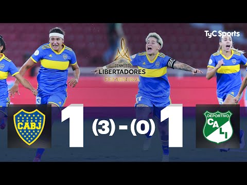 Video: Boca a la final de la Libertadores femenina: venció a Cali por penales y por primera vez un equipo argentino jugará la final