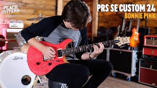 Video thumbnail for No Talking...Just Tones | PRS SE Custom 24 - Bonnie Pink by Peach Guitars