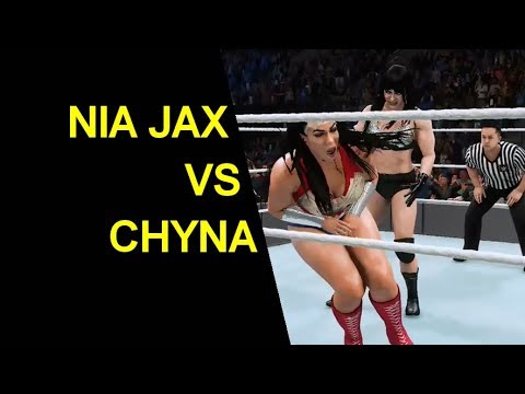 WWE 2K18 Nia Jax vs Chyna - Knockout Match