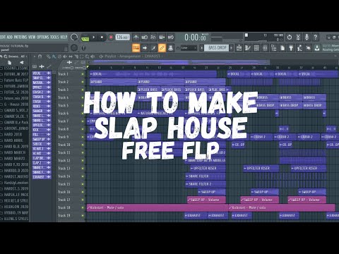 HOW TO MAKE SLAP HOUSE (+FREE FLP) FL STUDIO TUTORIAL