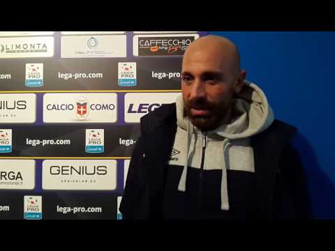SALVATORE BRUNO bomber GIANA ERMINIO  10° gol stagionale e decisivo contro il Como