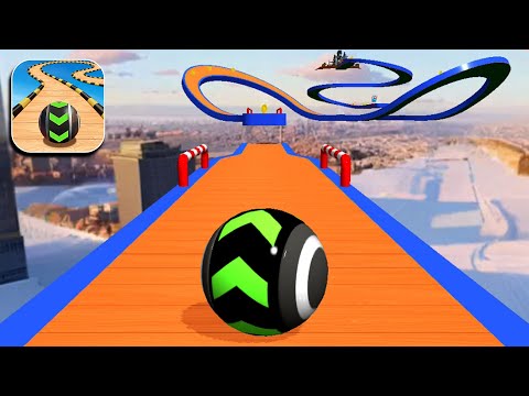 Sky Rolling Ball 3D Gameplay Speedrun iOS Android Level 81