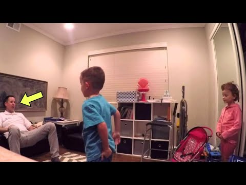 Mother Set Up A Hidden Camera, Her Husband Was Caught In The Act