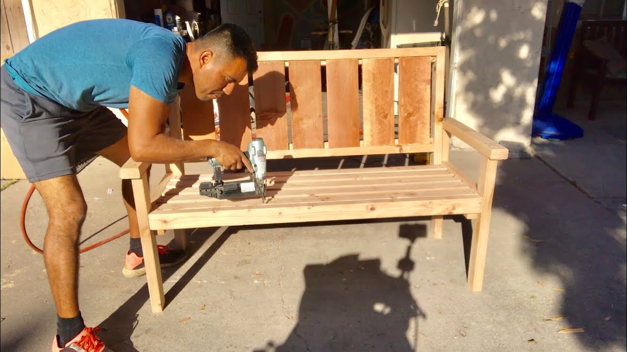 COMO HACER BANCA DE MADERA/ how to build wood benches